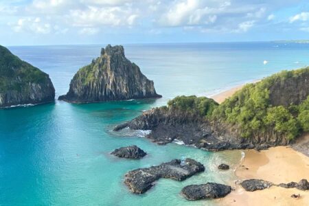 Fernando de Noronha-a port in Brazil, visited by Class Afloat students during their semester at sea, or full year at sea.